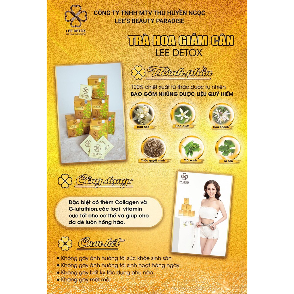 (MẪU MỚI) VIÊN THẢO DƯỢC GIẢM CÂN LEE DETOX (CHÍNH HÃNG 100%) | BigBuy360 - bigbuy360.vn