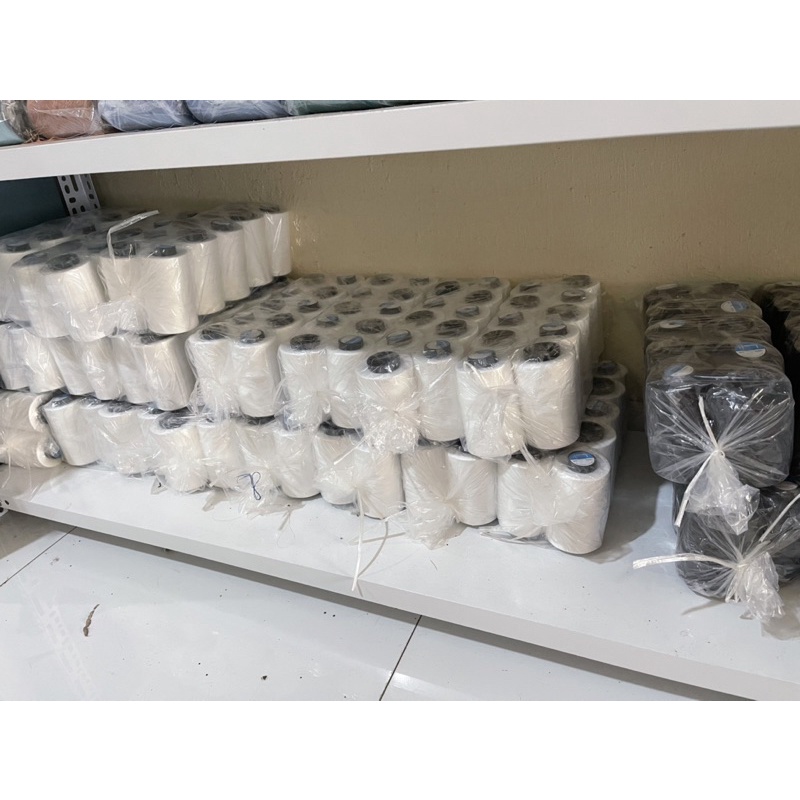 Chỉ may Trắng, Đen cuộn 5000m. Hàng chính hãng công ty. sợi chỉ chắc, bóng, đẹp