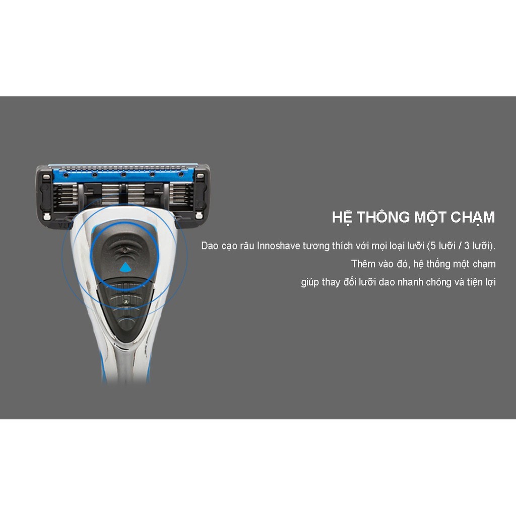 Dao cạo râu Inoshave Premium Razor Curving 5_Mỹ phẩm Hàn Quốc chính hãng