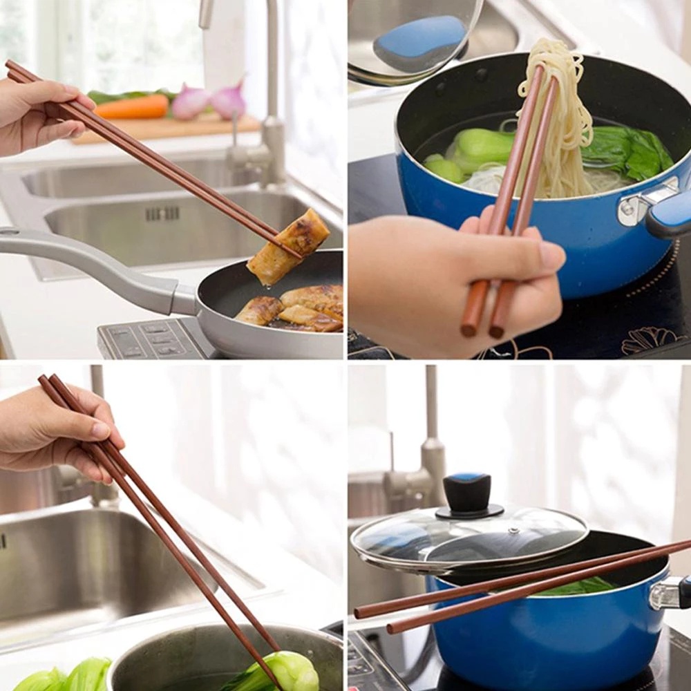 Đũa Dài Nấu Ăn Gỗ Đàn Hương Đỏ Cao Cấp Gỗ Thuần Khiết Không Sơn Không Tẩm