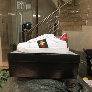 (Free ship+fullbox) Giay gucci hình con ong