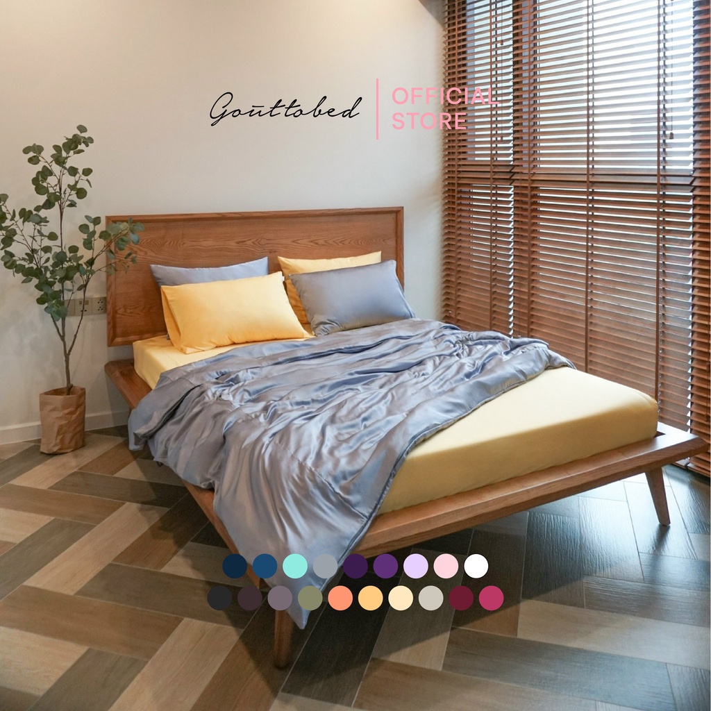 Ga drap giường Goûttobed 1m2x2m vải Premium Cotton