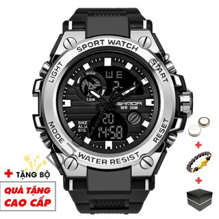 Đồng Hồ Thể Thao Nam SANDA Chống Nước Cực Bền Kiểu Dáng Thời Trang Phong Cách Mạnh Mẽ, Cá Tính