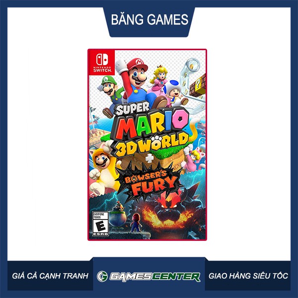Băng game Nintendo Switch Super Mario 3D World + Bowser's Fury
