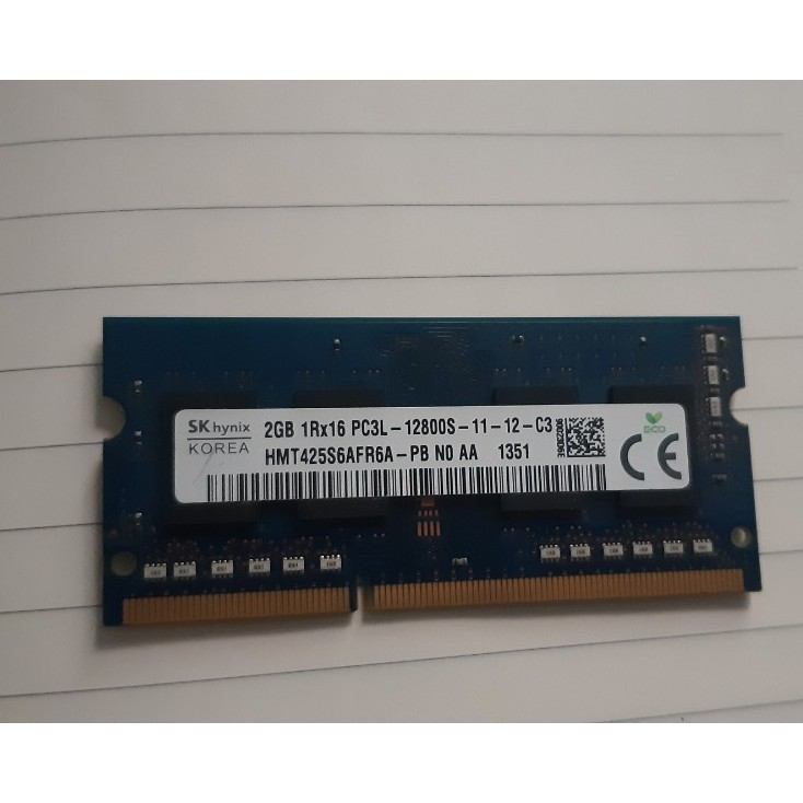 Ram LapTop Cũ HyNix Korea 2GB PC3L Zin Xanh Dương Hàng Tháo Máy