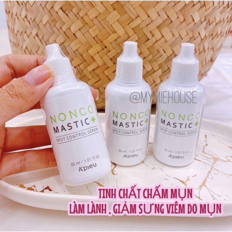 TINH CHẤT CHẤM MỤN , TRỊ MỤN NONCO MASTIC SPOT CONTROL SERUM APIEU