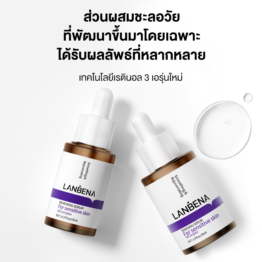 Tinh Chất Niacinamide Dưỡng Trắng Chống Lão Hóa Da LANBENA 15ml