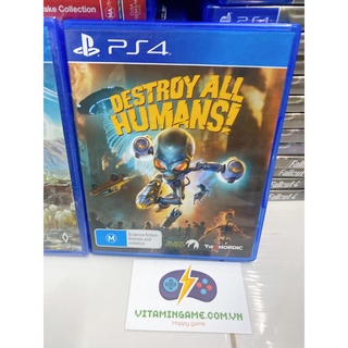 Đĩa Game PS4: Destroy All Humans