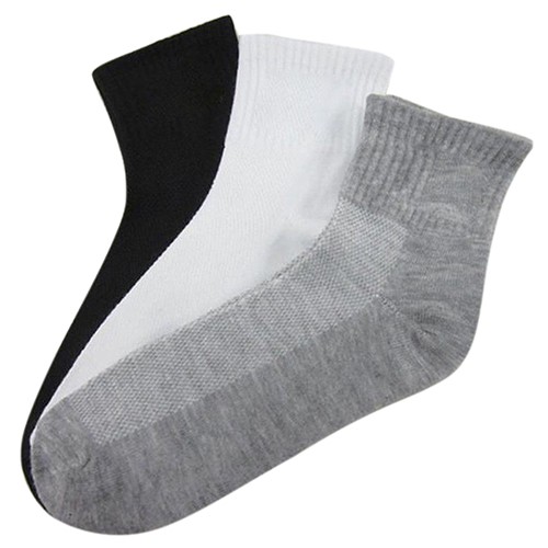Set 5 đôi vớ thể thao cotton giữ ấm thời trang