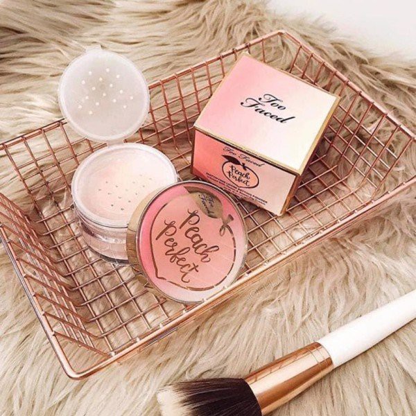 Phấn phủ bột đào Too Faced Peach Perfect setting Powder siêu mịn kiềm dầu