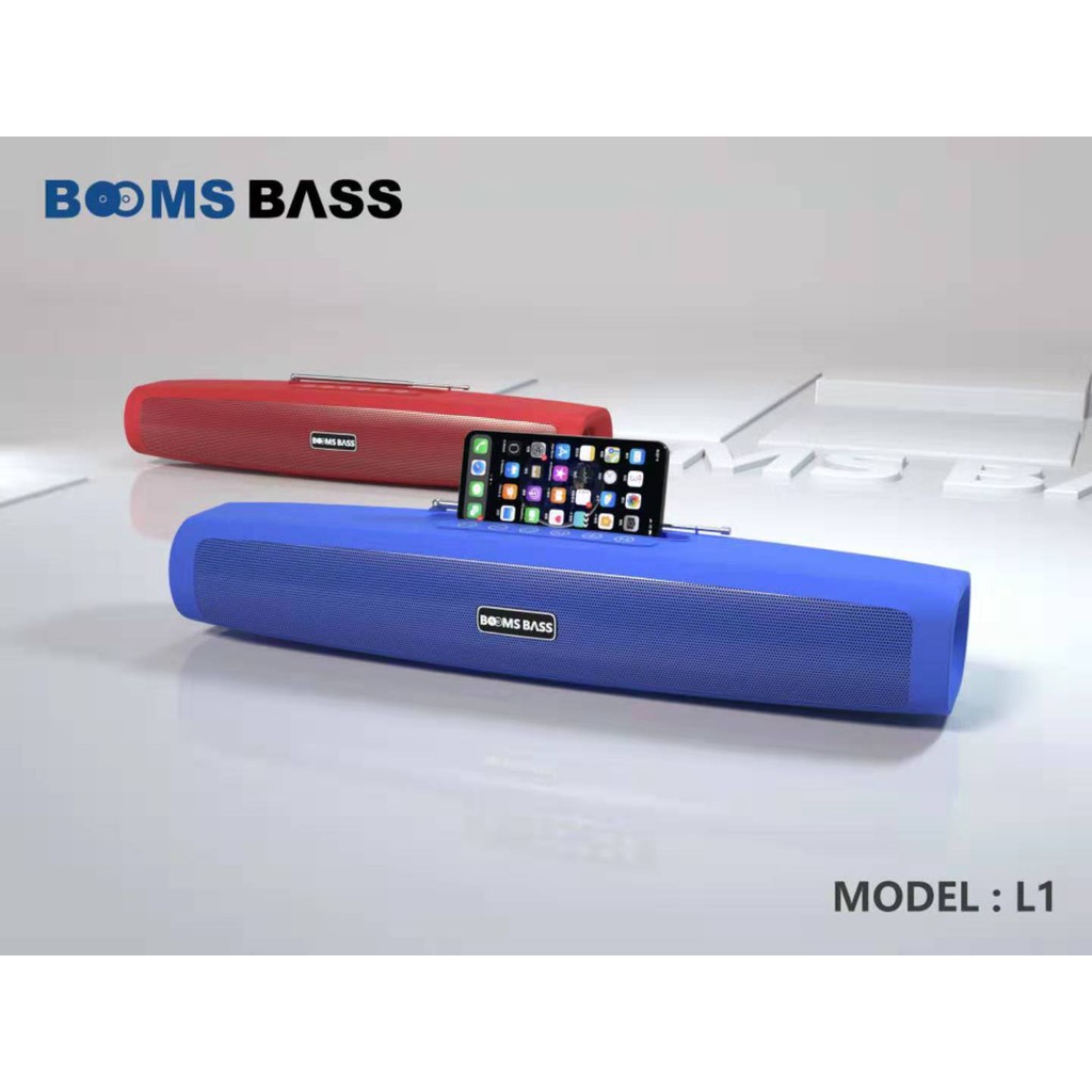 Loa Bluetooth BOOMBASS L1, Âm thanh siêu trầm Thiết kế mạnh mẽ [Bảo Hành 1 Năm Lỗi Đổi Mới]