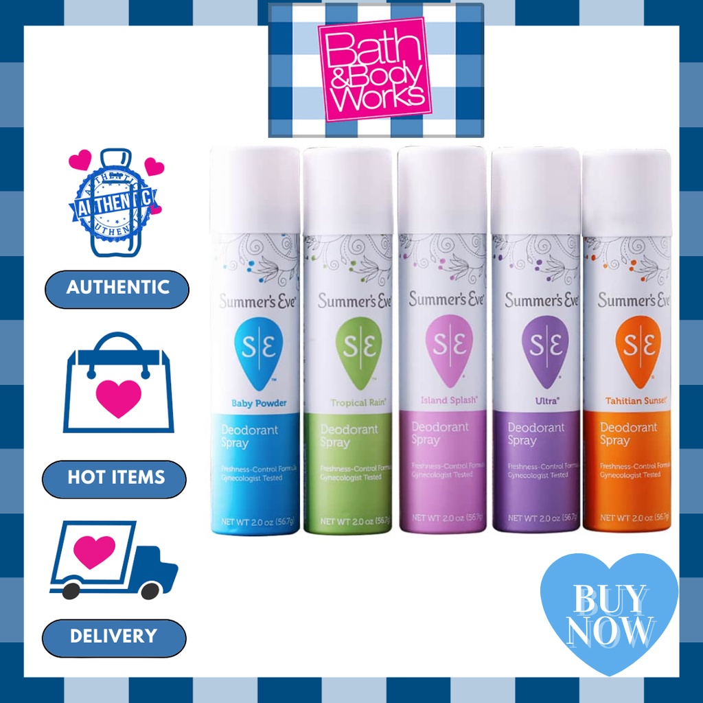 [CÁC MÙI] Xịt Phụ Khoa Summer’s Eve Spray