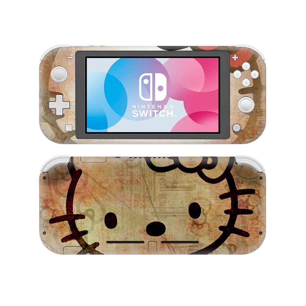 Miếng Dán Hình Hello Kitty Dễ Thương Trang Trí Máy Chơi Game Nintendo Switch Lite