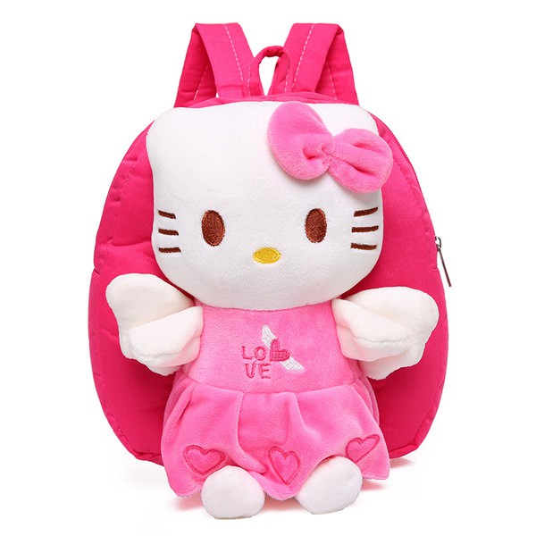 Balo Kitty Xinh Xắn,Chất Liệu Nhẹ Nhàng Và An Toàn Cho Bé Mẫu Giáo