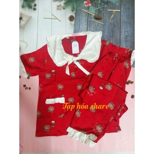 ❤ đồ bộ mặc nhà lụa satin cao cấp