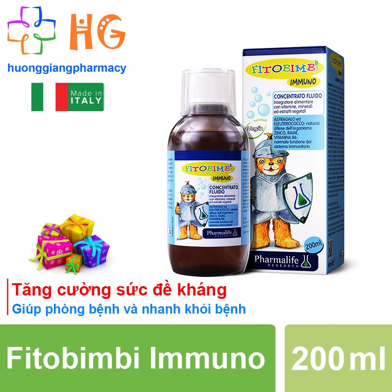 Fitobimbi Immuno - Tăng cường hệ miễn dịch, nâng cao sức đề kháng thumbnail