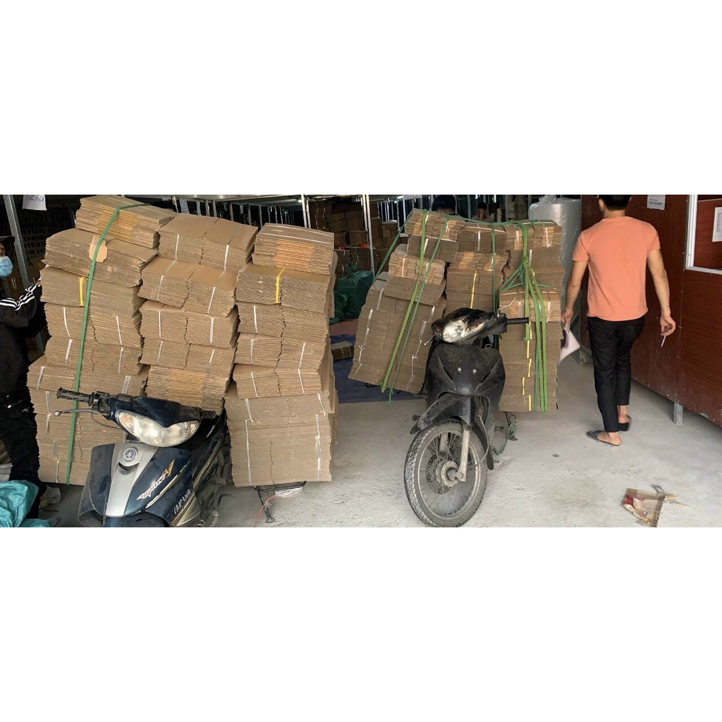 40x30x20 - Combo 10 hộp carton 3 lớp giá rẻ đóng hàng tại Hà Nội