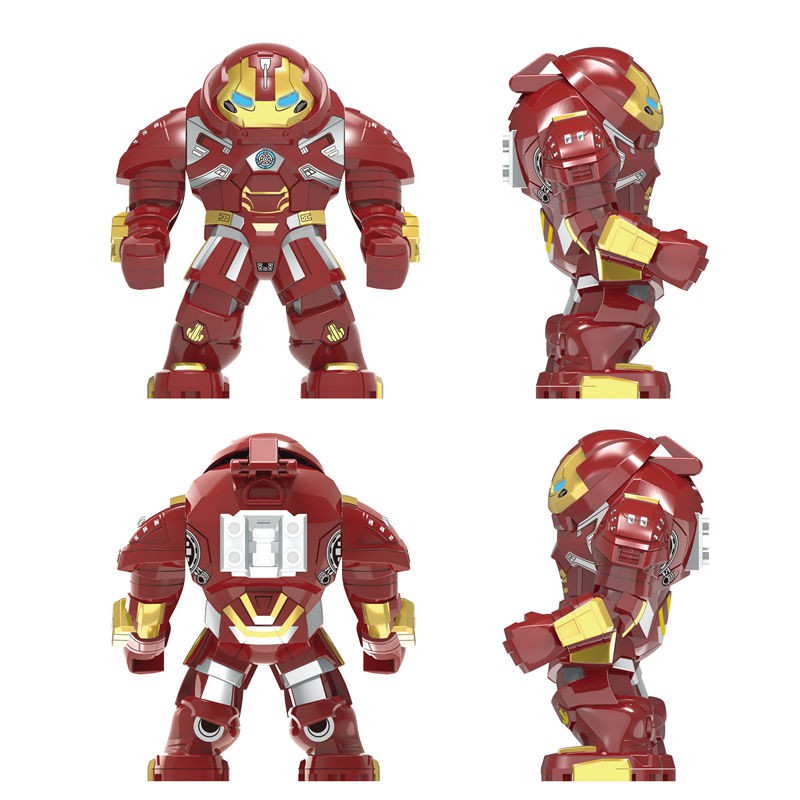 Đồ Chơi Lắp Ghép Mô Hình Nhân Vật Hulk 2 Trong 1 X1157-1160