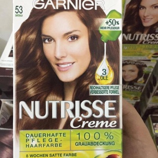 Hàng đức)thuốc nhuộm tóc garnier số 53