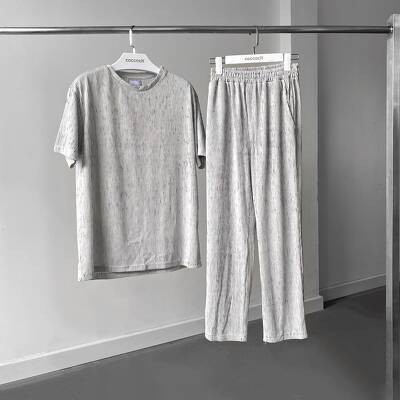 [Mã 252FASHIONSALE giảm 12% đơn 99K] Set bộ nhung nam nữ cao cấp basic CCS74 by COCCACH | BigBuy360 - bigbuy360.vn