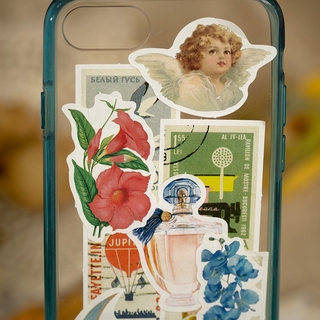 50 Miếng Dán Trang Trí Kiểu Vintage