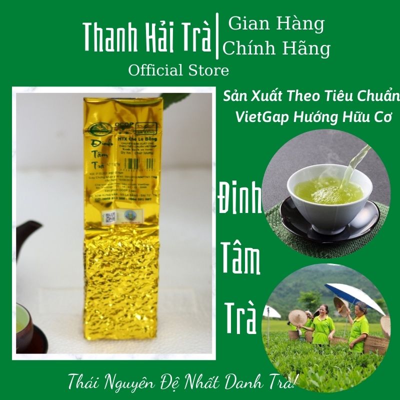 Chè Ngon Thái Nguyên Trà Thái Nguyên Đinh Tâm Loại Đặc Biệt Gói 100g [Tra Thai Nguyen]
