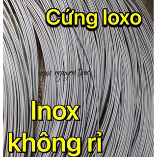 INOX CỨNG LÒXO , LƯỠI CÂU (LOẠI MỜ)