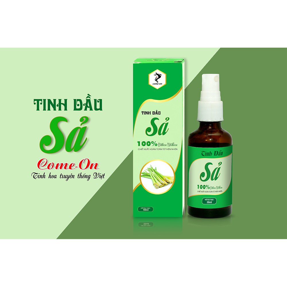 Tinh dầu sả COME ON đuổi muỗi hữu cơ Organic
