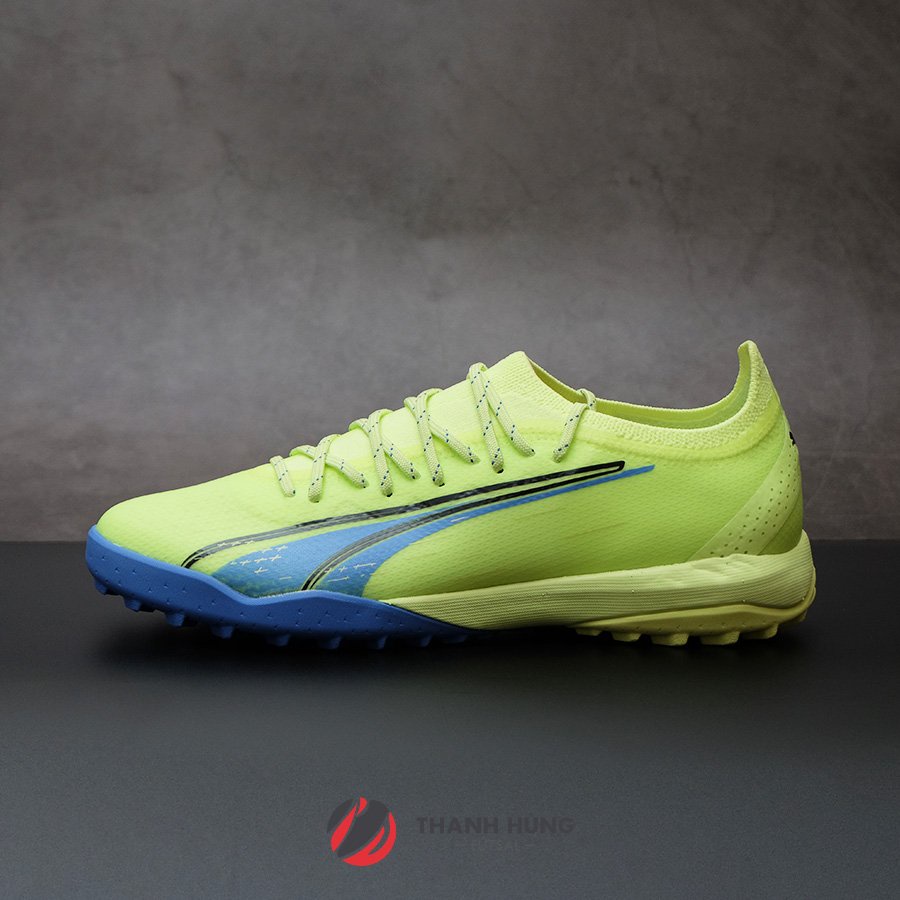 GIÀY ĐÁ BÓNG CHÍNH HÃNG PUMA ULTRA ULTIMATE CAGE TF - 106893-01 - XANH MẠ NON