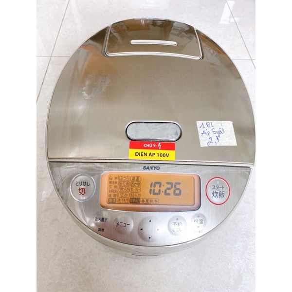Nồi cơm điện nội địa Nhật cao tần bãi SANYO