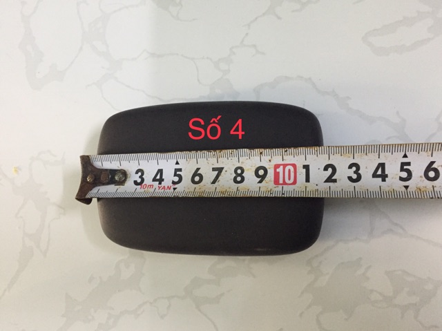 Đá nóng Massage hình chữ nhật 12x8cm