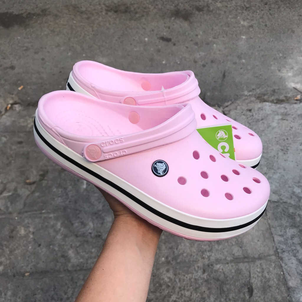 Dép Sục Cá Sấu Nam Nữ Thời Trang Tặng 6 Jibbizt + Hộp | BigBuy360 - bigbuy360.vn