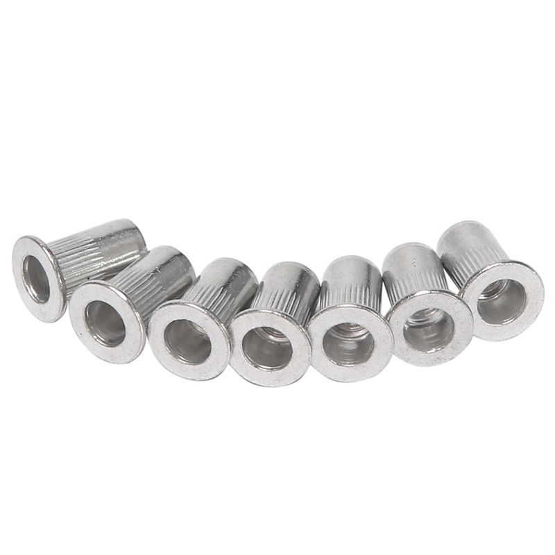 Set 20 Đai Ốc Đầu Dẹt M5 Bằng Nhôm Chuyên Dụng