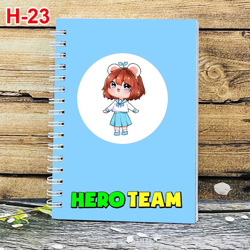 Sổ tay lò xo Hero Team (nhiều mẫu)