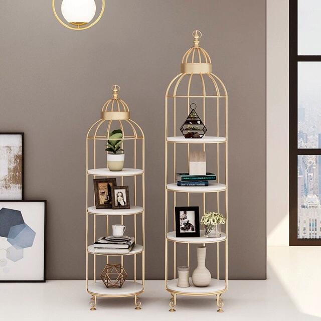 Kệ lồng chim trang trí 3 tầng 4 tầng 5 tầng giá rẻ