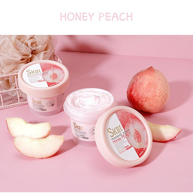 Gel Hủ Lớn -Tẩy Tế Bào Chết Tinh Chất Đào Fenyi Skin Fragrant Scrub Honey Peach  190G