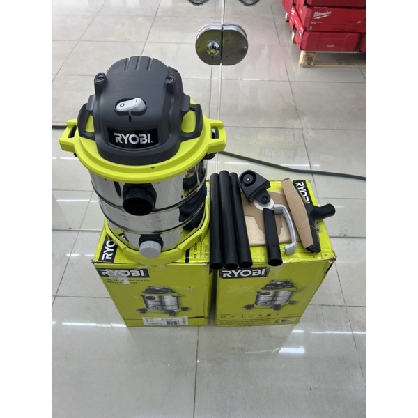 Máy Hút Bụi Ryobi RVC-1220IG 20L Hàng Mới 100%