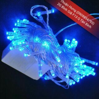 Đèn LED DÂY KHÔNG CHỚP Xanh dương~8M