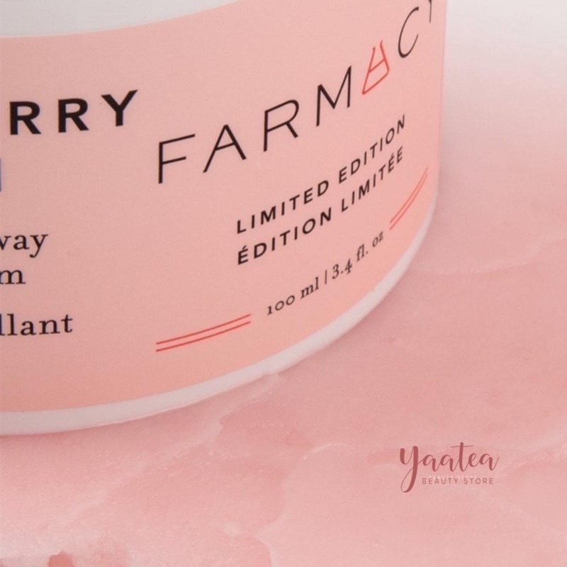 Sáp tẩy trang Farmacy Very Cherry Clean Makeup Meltaway Cleansing Balm 100ml