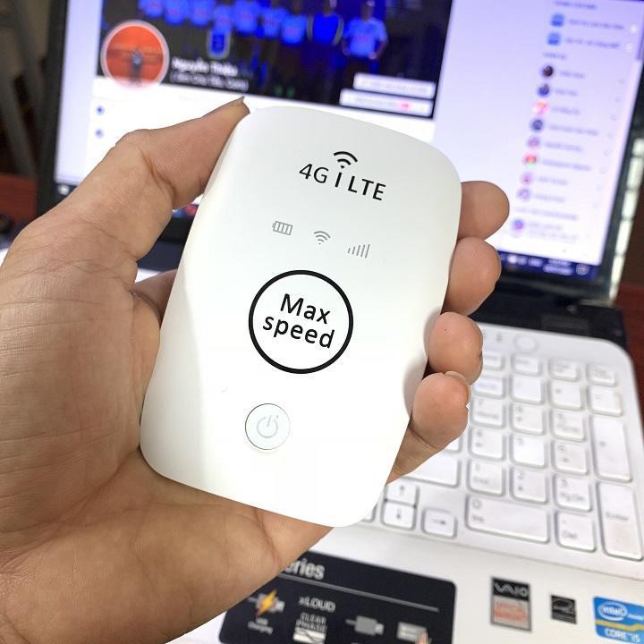 (HÀNG MỚI VỀ)Cục phát wifi cầm tay - Phát wifi 4G LTE Max Speed hàng cao cấp bao dùng 3 tháng,wifi căng đét nét căng