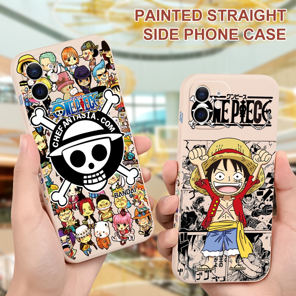 Ốp điện thoại silicon hoạt hình One Piece cho Xiaomi Redmi Note 10 Pro Max 10S 9T Redmi 9 9A 7 Pro 8 Pro 9 Pro