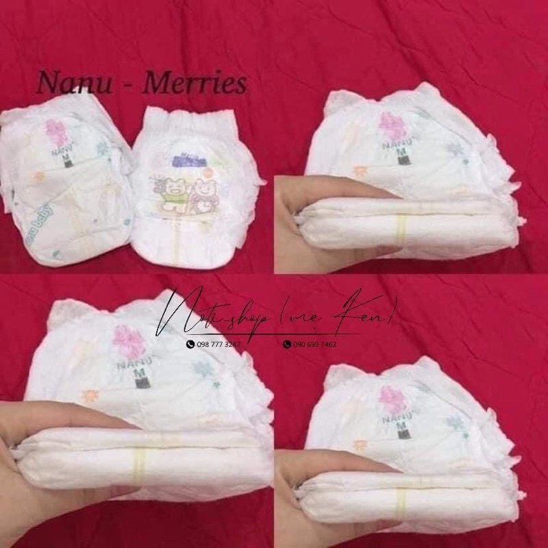 Bỉm/Tã Dán/Quần Cao Cấp NANU BABY 50 MIẾNG