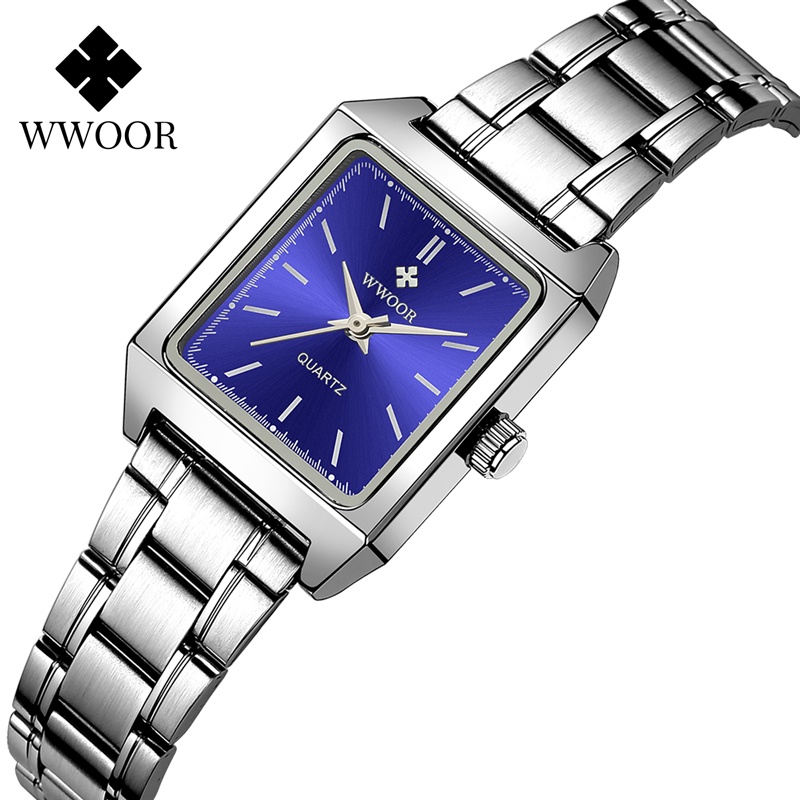 WWOOR Đồng Hồ Đeo Tay Chống Nước Thời Trang Dành Cho Nữ