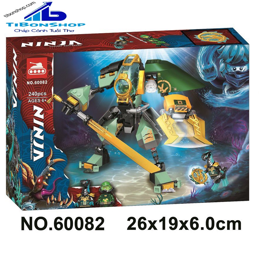 Lắp ghép Ninjago Chiến giáp Hydro của Lloyd - Đồ chơi Xếp hình Mô hình Ninja