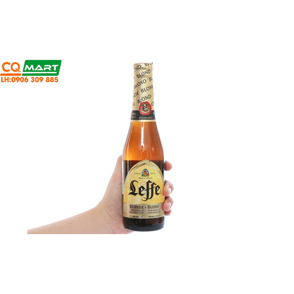 Bia Leffe Vàng Chai Bỉ 330ml 6,6%