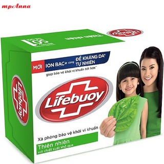 Xà bông cục Lifebuoy 90g xanh lá với chiết xuất khổ qua