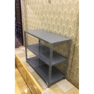 Kệ sắt v lỗ Cao 1m2, dài 1m2, rộng 50cm, 3 sàn