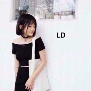 Sale Áo crt trễ vai l&d chuẩn