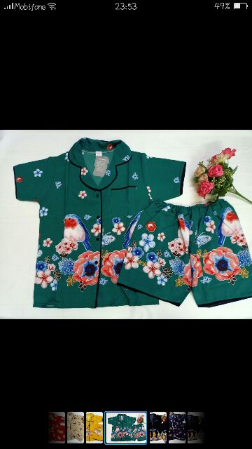 Đồ  pijama lụa ngắn mặc ờ nhà | BigBuy360 - bigbuy360.vn