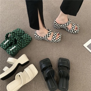 [🔥Sẵn] Dép Đế Cao Nữ